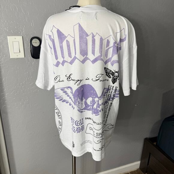 Darc Sport Free Will Premium Tee, White, M - Picture 2 of 6